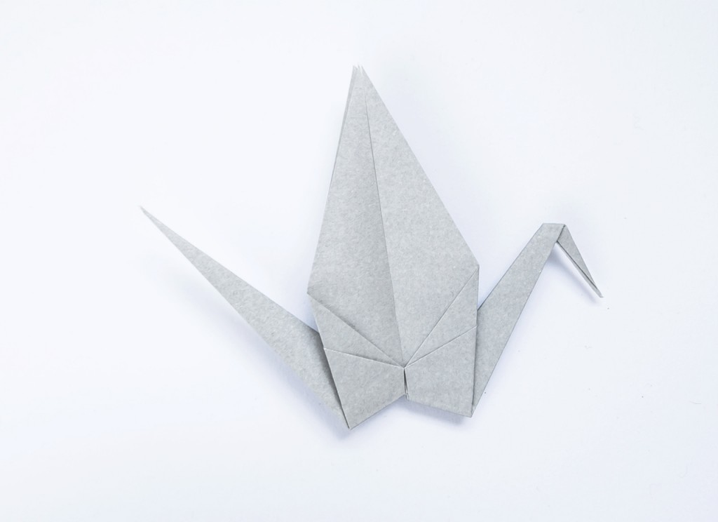 Origami Good Luck Charm in Paper