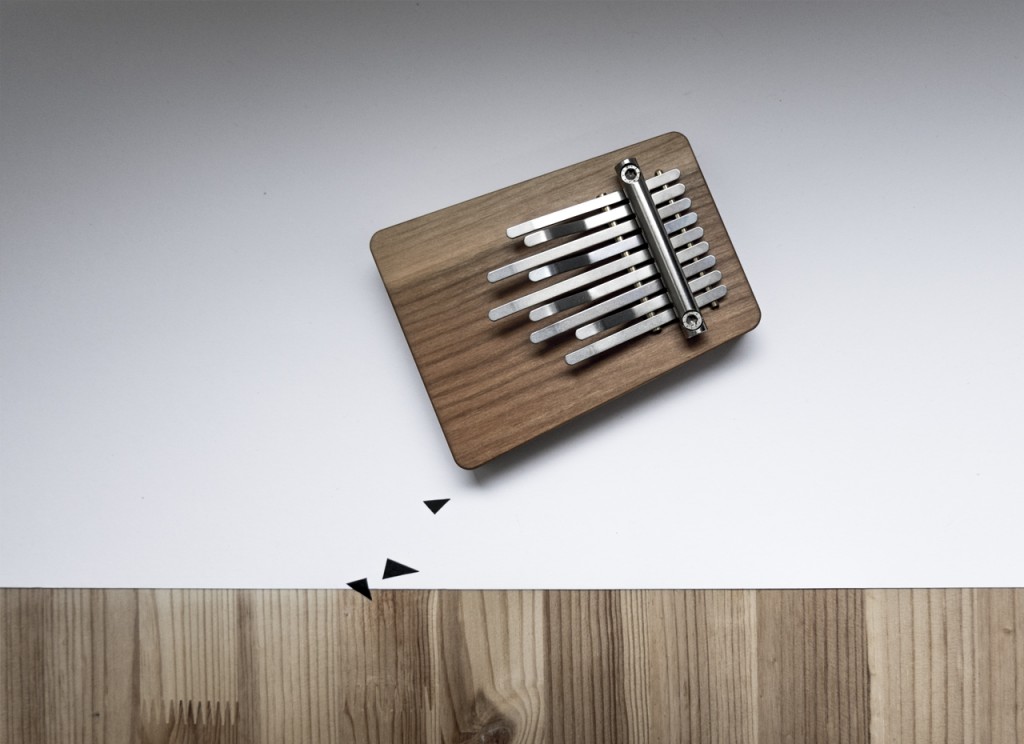 Kalimba - Instrument de musique à pouce en bois et métal