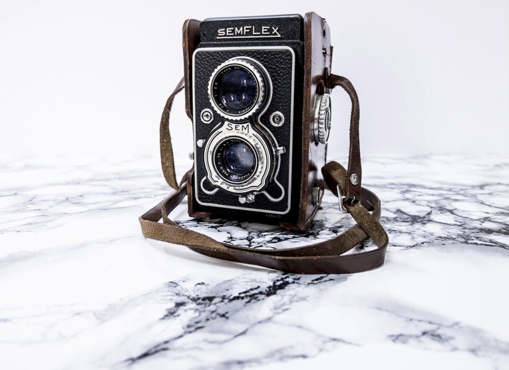 Semflex Twin Lens Reflex Appareil Photo Double lentilles