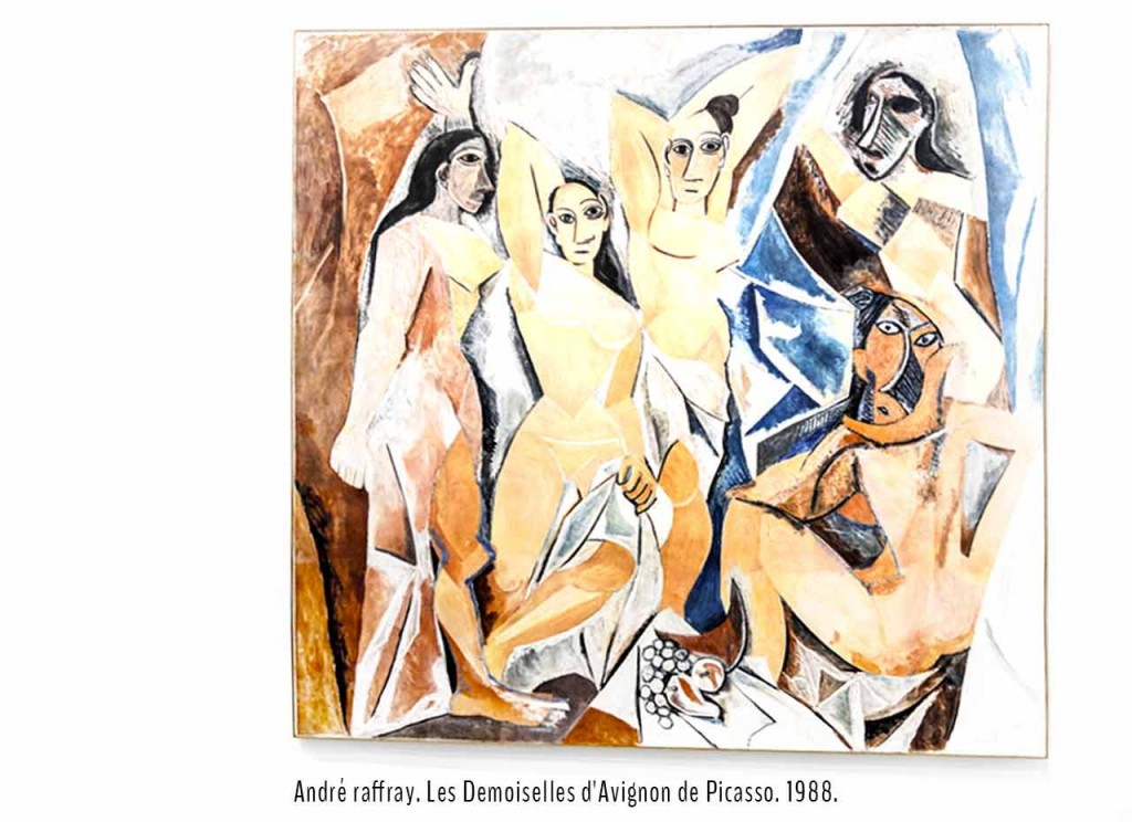 André Raffray. Les Demoiselles d'Avignon de Picasso. 1988.