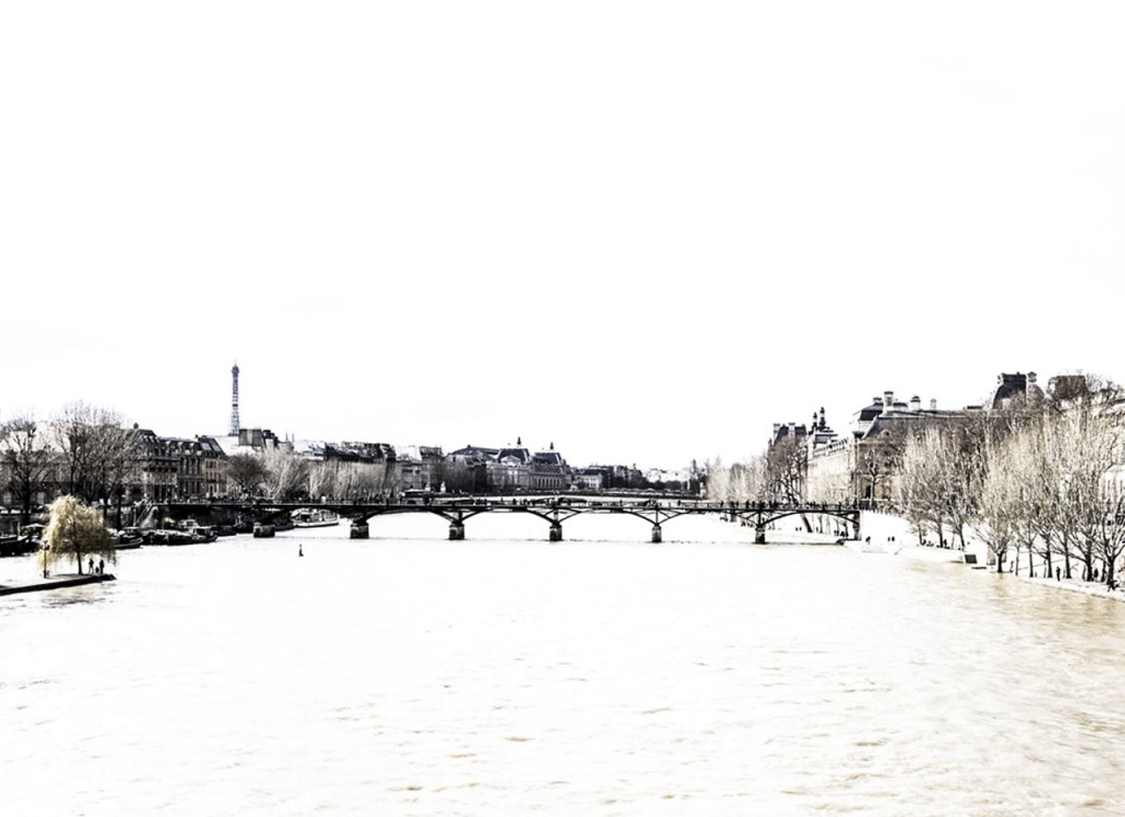 Le pont des Arts à Paris (Photo vue de la Seine)