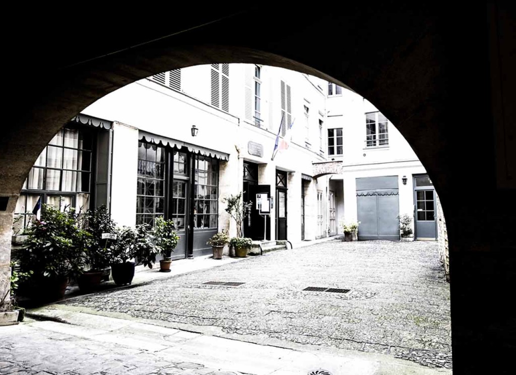 Eugène Delacroix Museum, Porte cochère Carriage Entrance