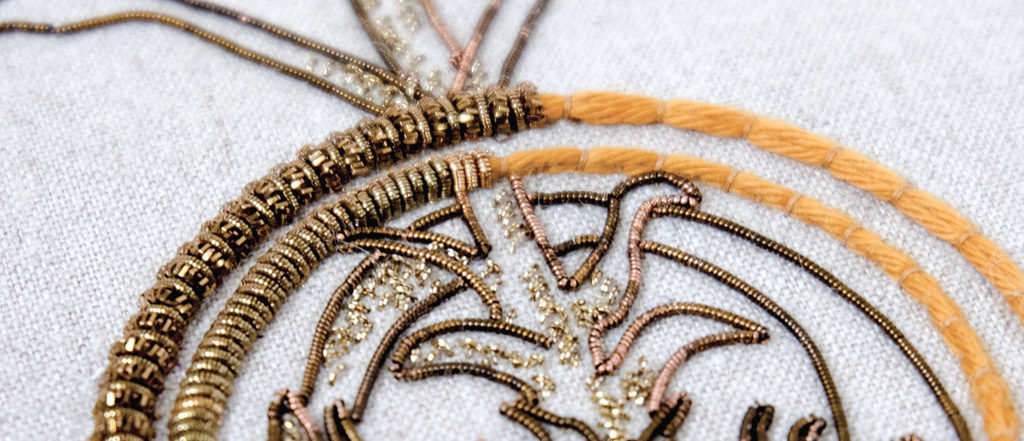 Let's talk Gold… Goldwork embroidery: a rich history part I – Daniëlle  Balfoort Embroidery Art