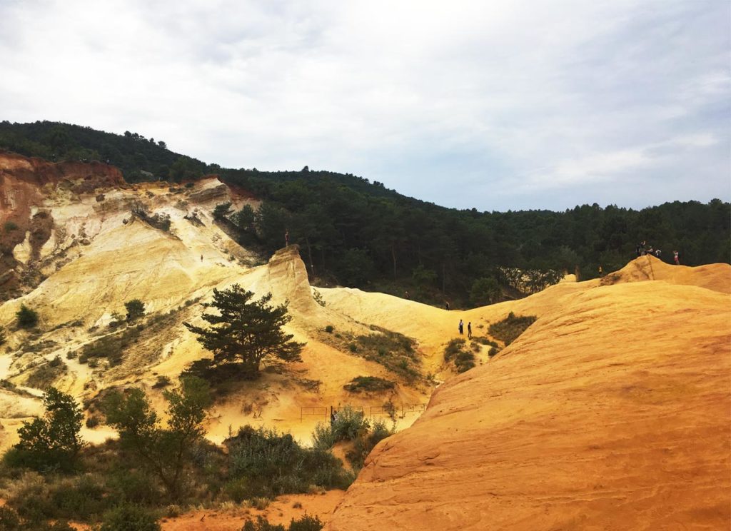 Une vingtaine de teintes d'ocre