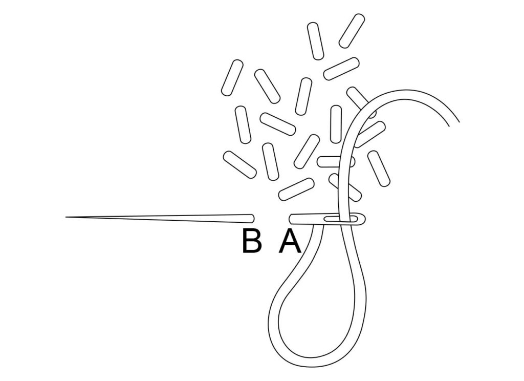 Point de Blé Dessin Technique