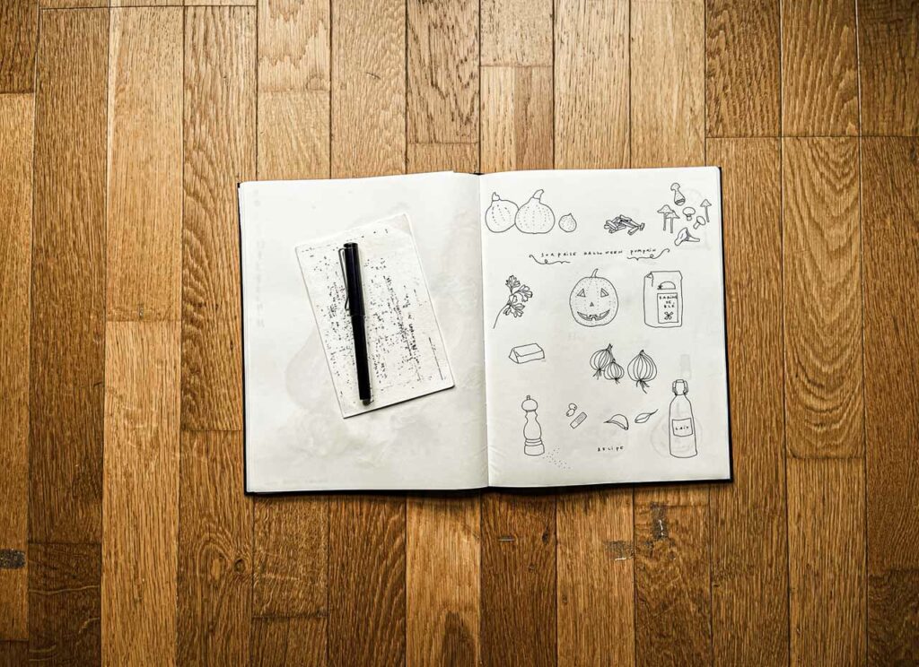 All the ingredients you need to make this surprise recipe for halloween