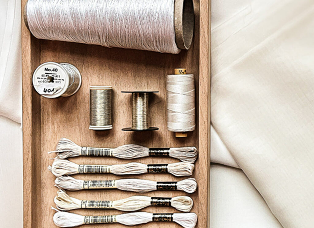 Precious Threads Close up